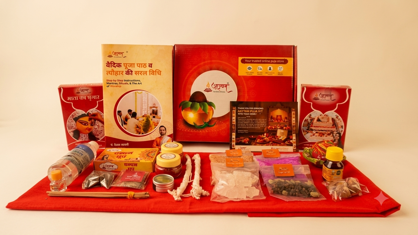 Aajyam Complete Puja Kit — Essentials Pack