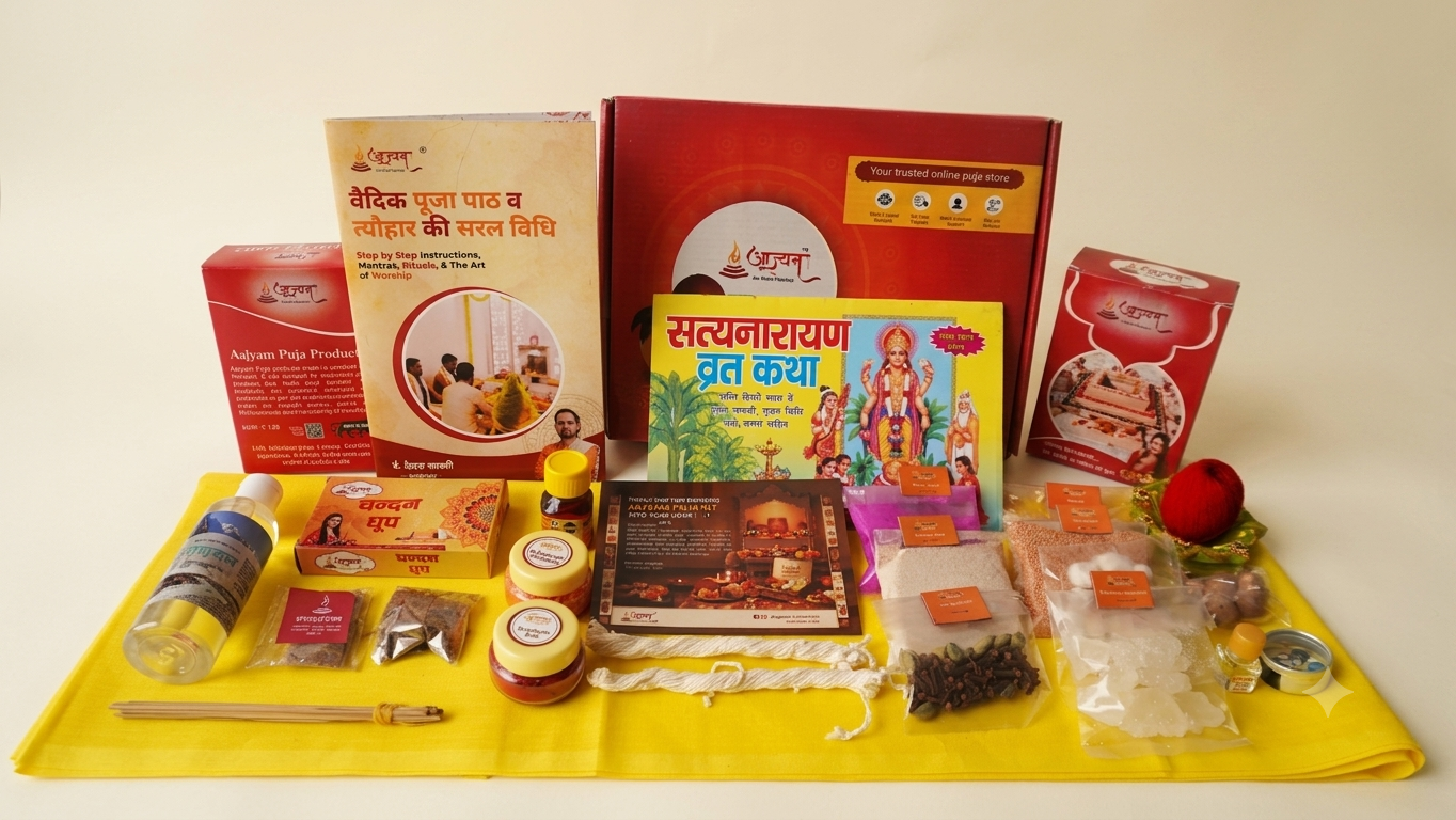 Aajyam Daily Puja Kit — Morning Ritual Pack